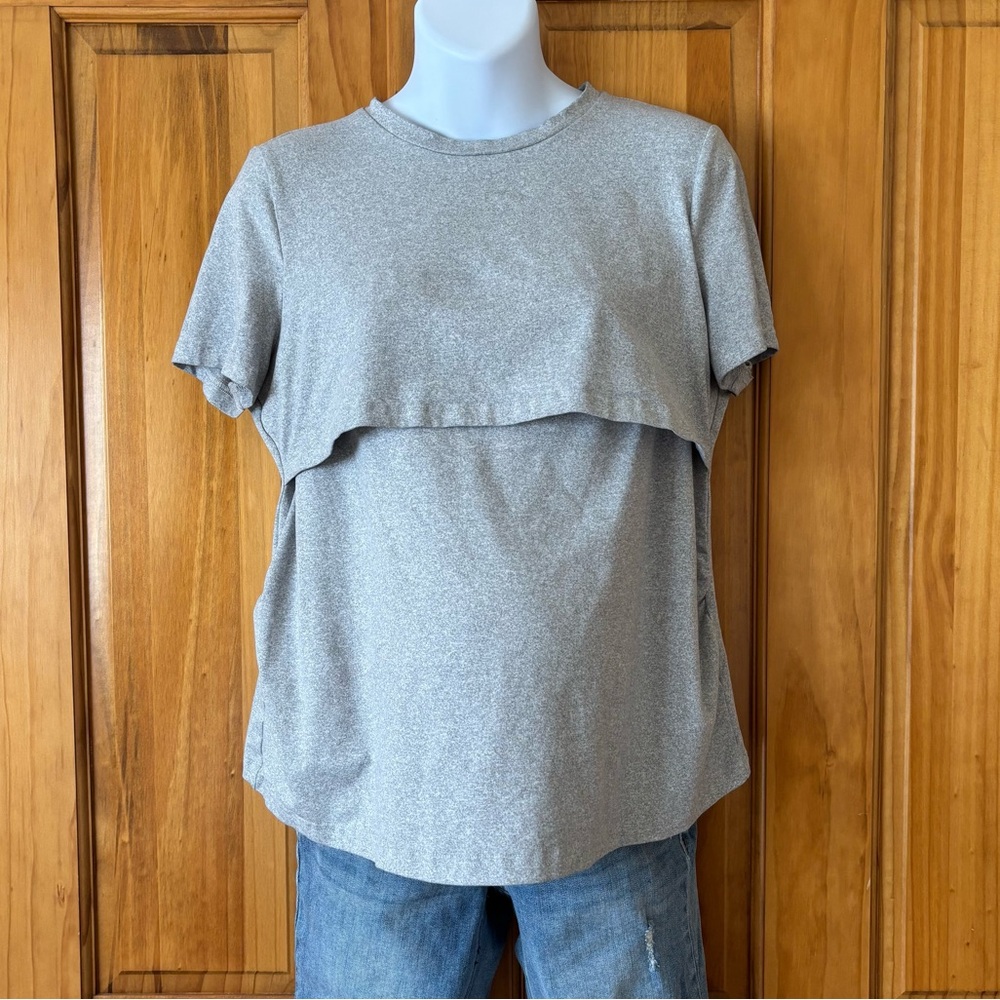 Nursing tee-maternity friendly